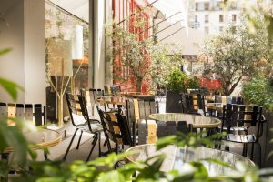 hotel with terrace in Paris