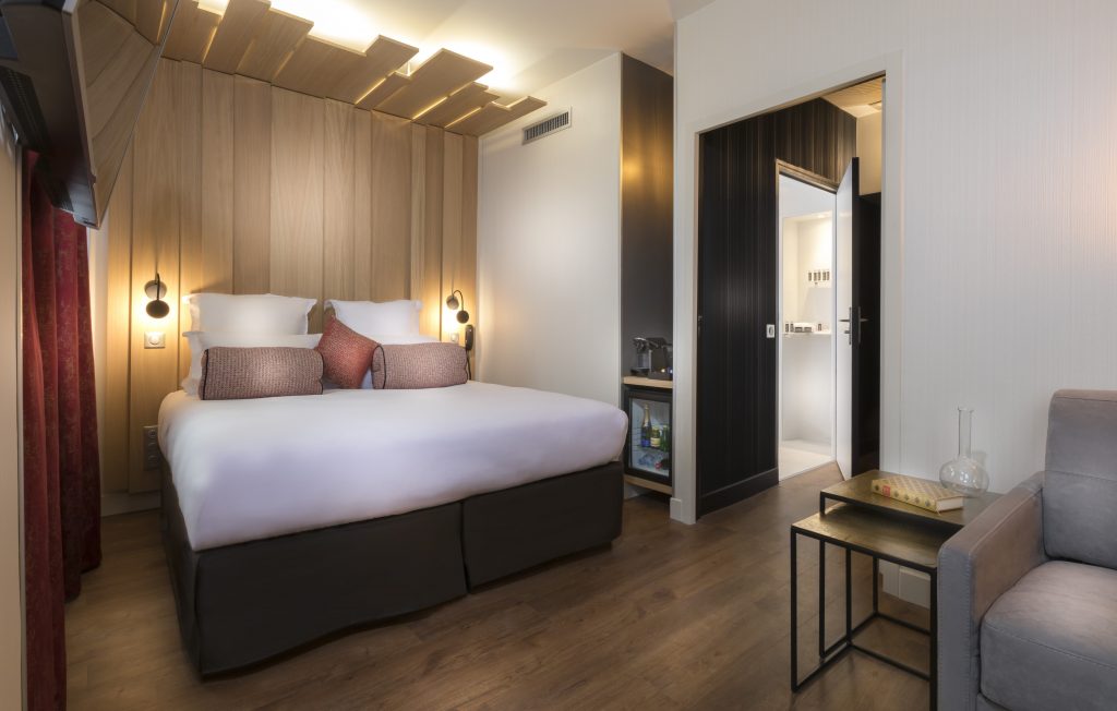 chambre de l'hôtel du Cadran