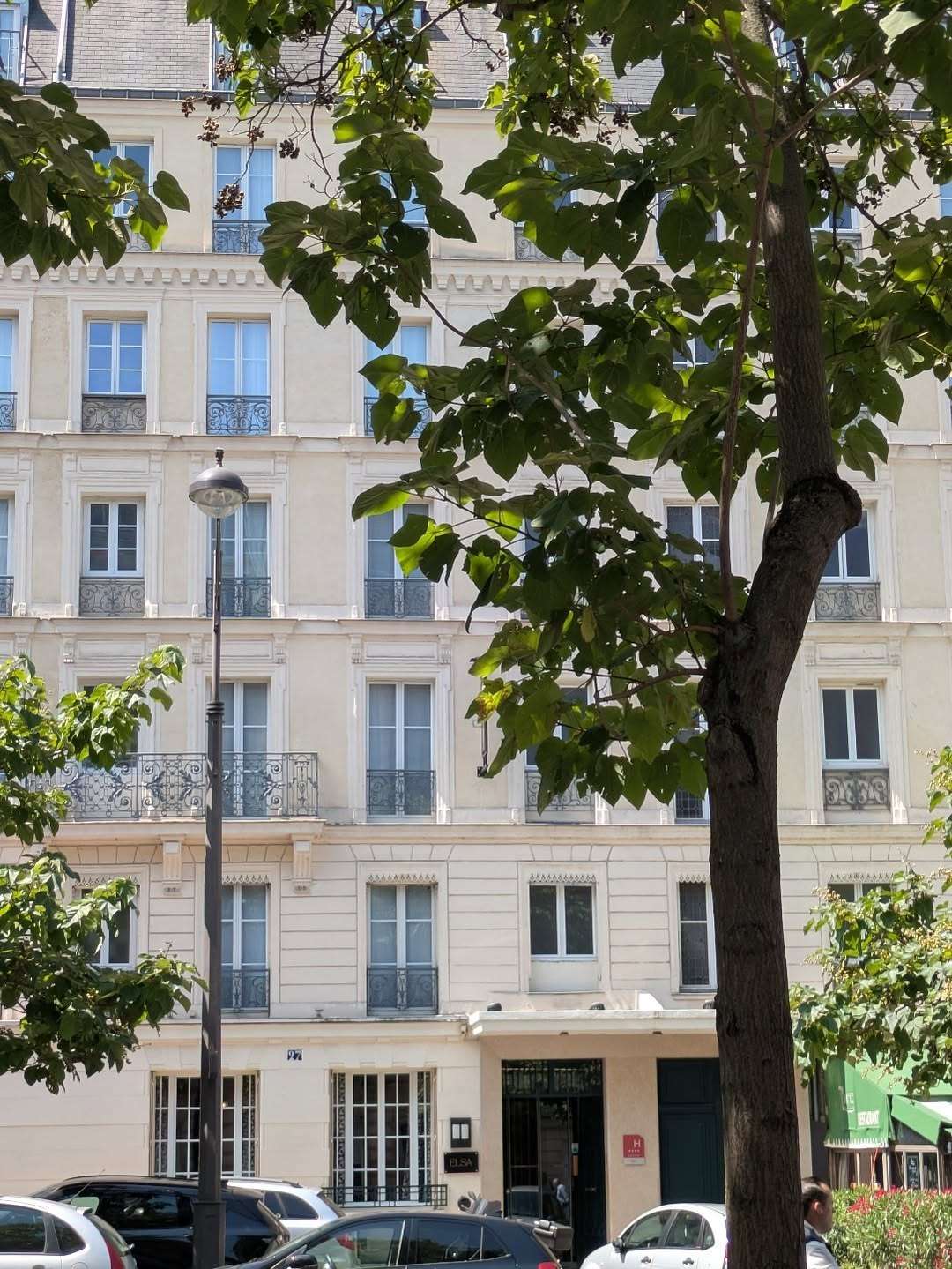 l'hôtel Elsa Paris