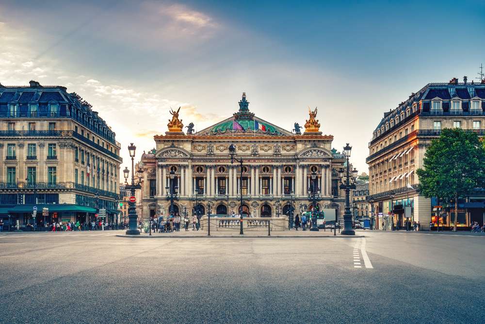 Place de l'Opéra à Paris