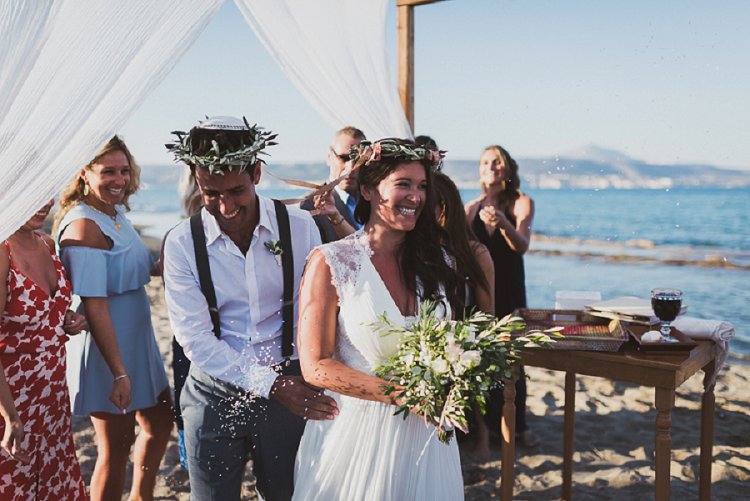 Crete Nuptials with Greek Orthodox Wedding Traditions ⋆ Ruffled