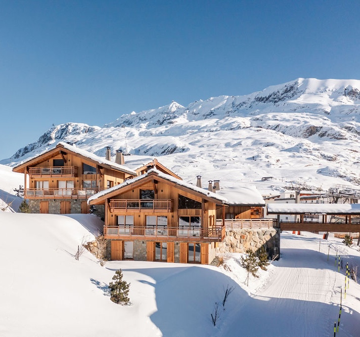 les chalets pour un séjour au ski tout compris au pied des pistes