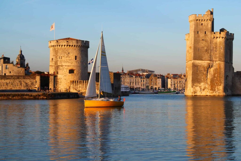 The Vieux Port towers