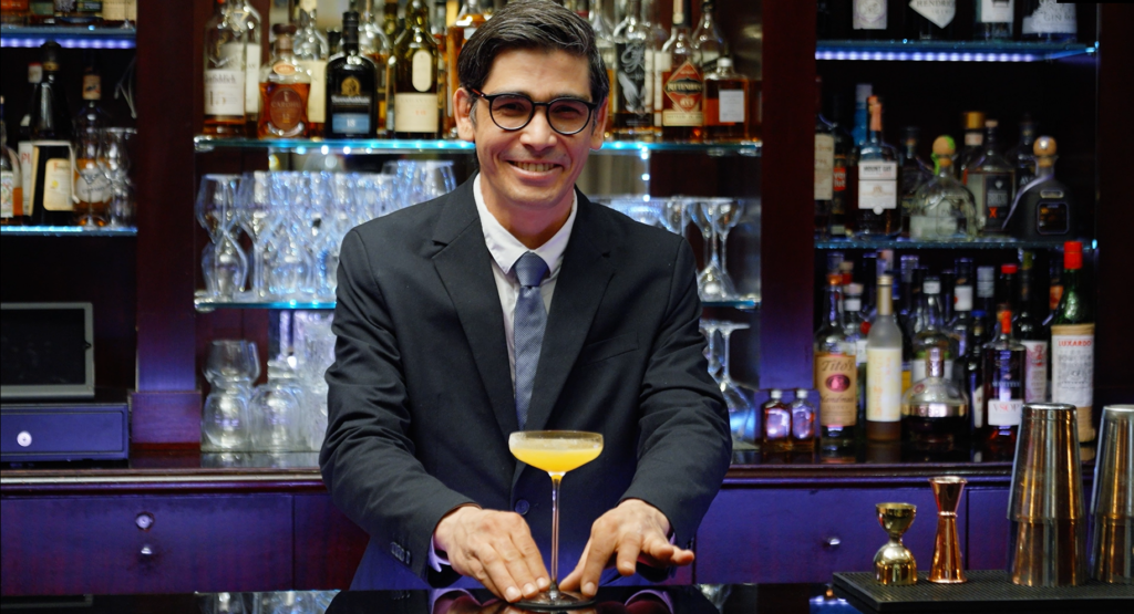 Cocktail signature do Bar F-Sharp Paris - Clément Perez, Hotel Pont Royal
