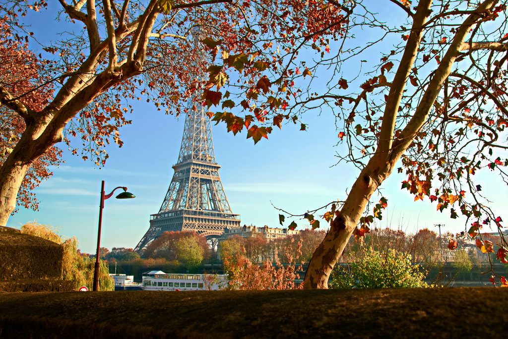 Tour Eiffel en Automne