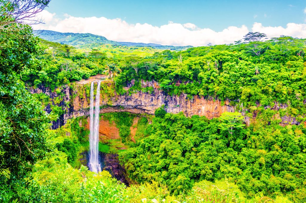 Water falls mauritius