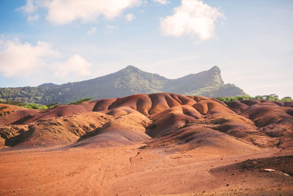 7 colours field in mauritius