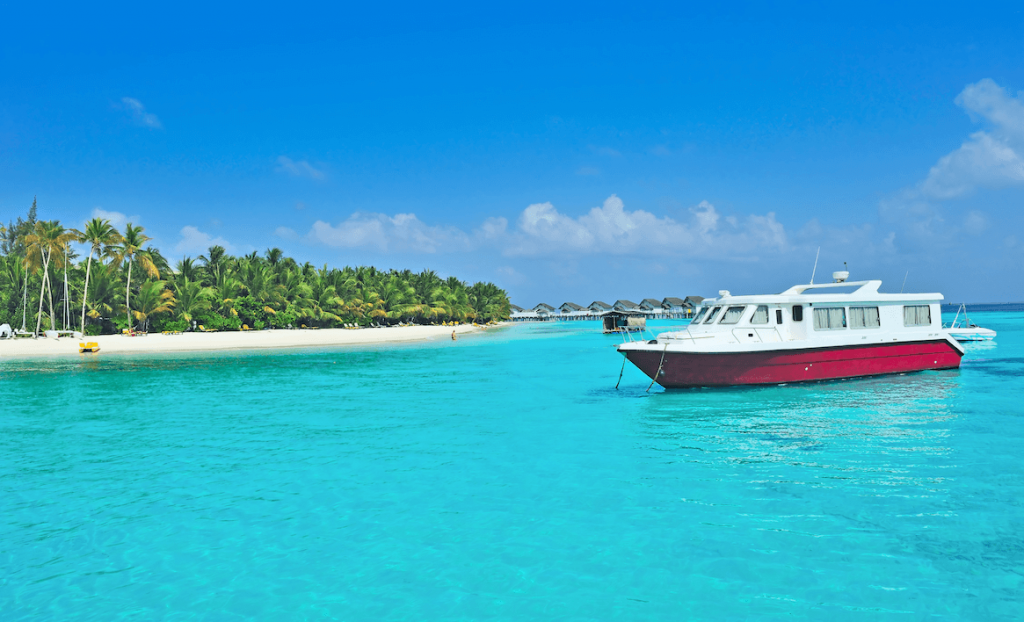 boat in mauritius