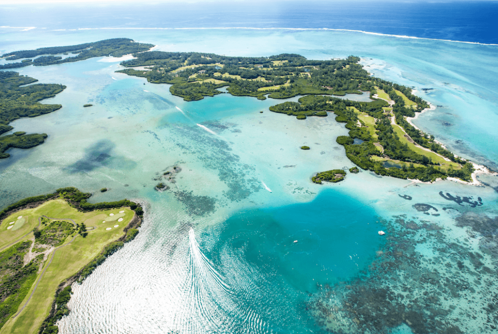 l'ile aux cerfs à l'ile maurice