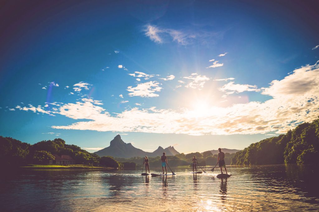 paddle in mauritius