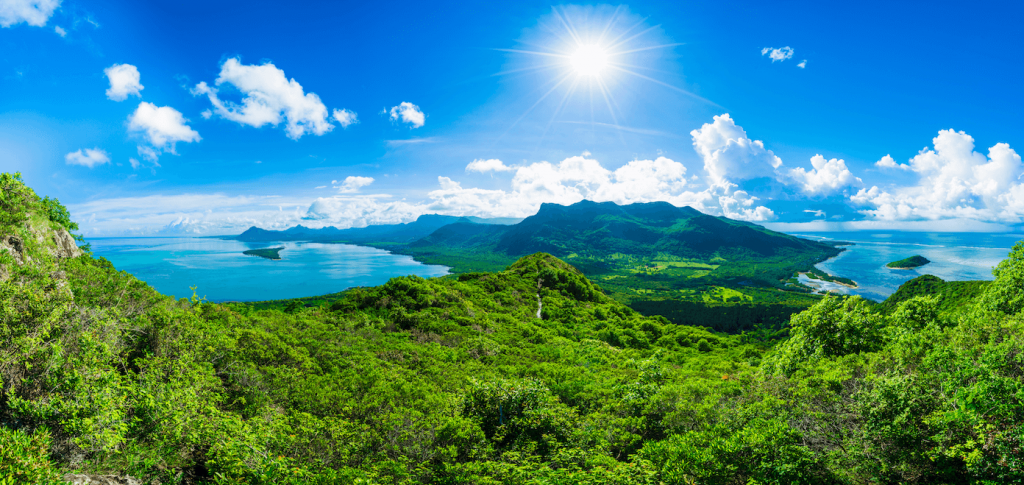 panorama du morne brabant ile maurice