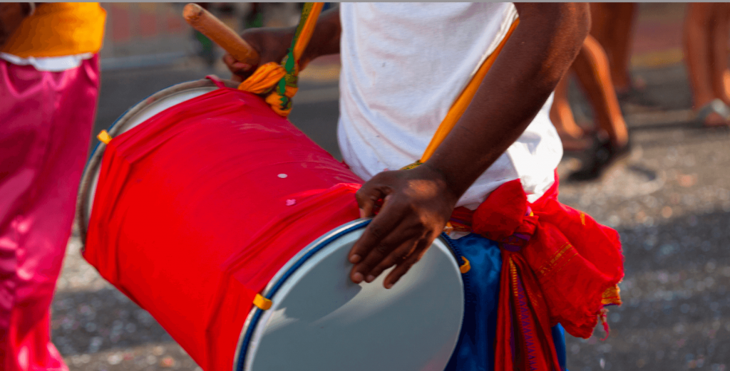 prossession pour ganesh ile maurice