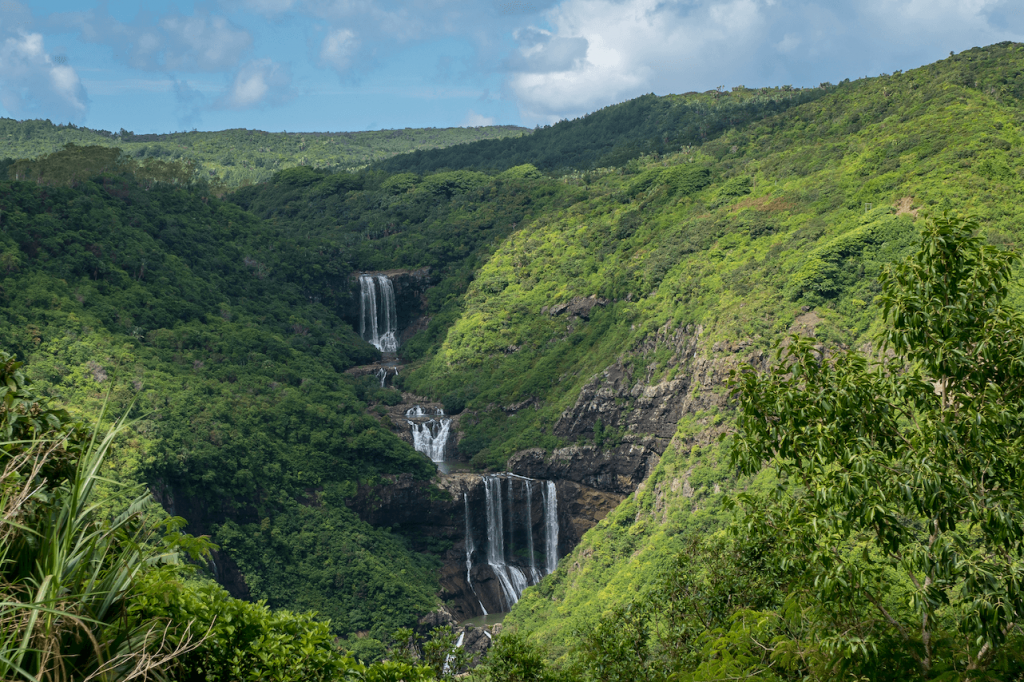 7 Cascades à l'île Maurice