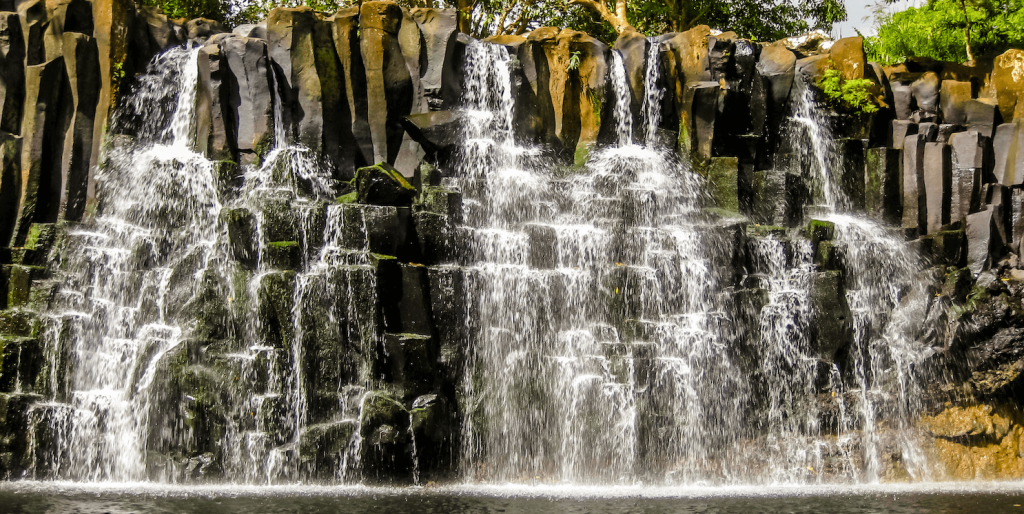 Mauritius water falls