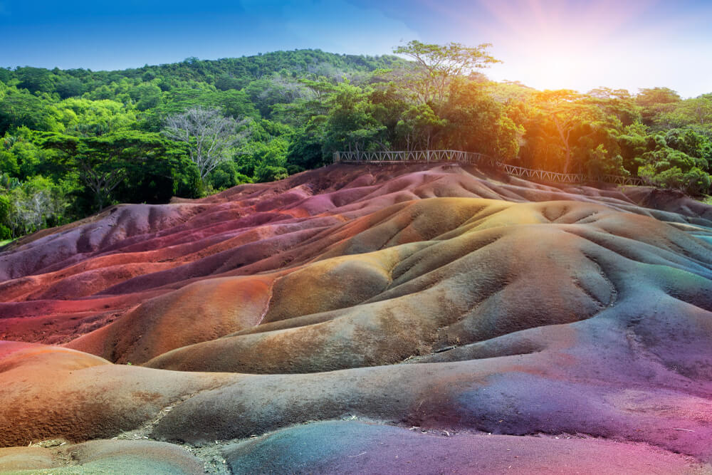 mauritian colors