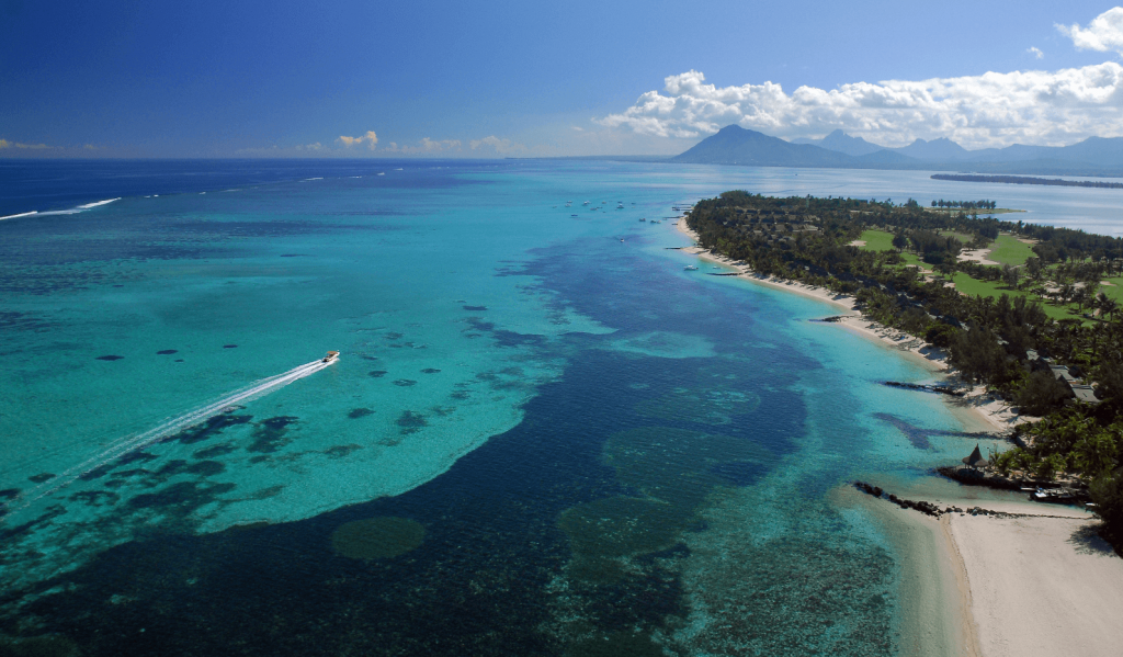 voyage en bateau pendant lune de miel a l'ile maurice