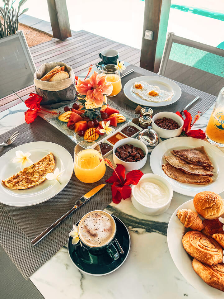 petit déjeuner ile maurice