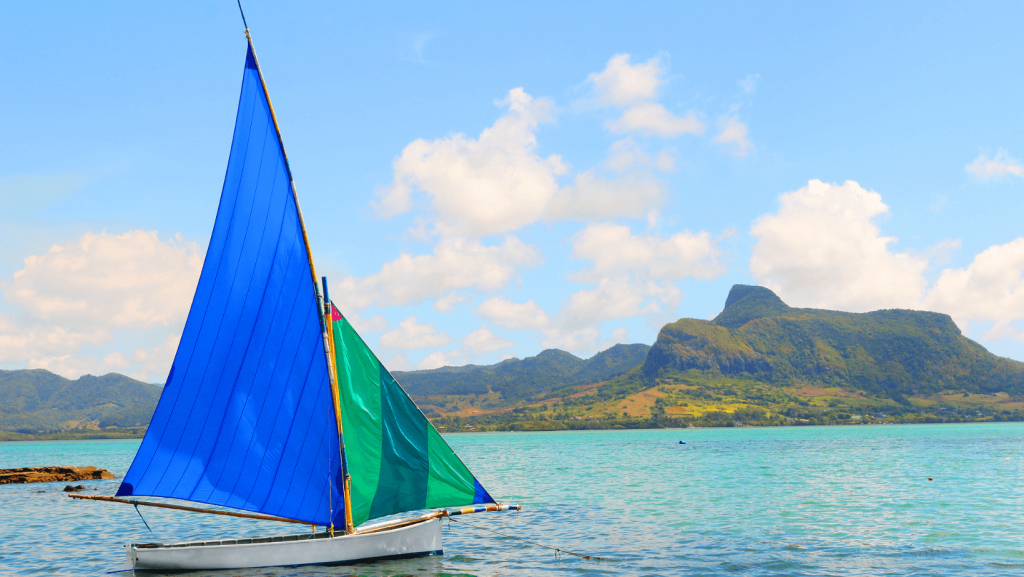 bateau a l'ile maurice