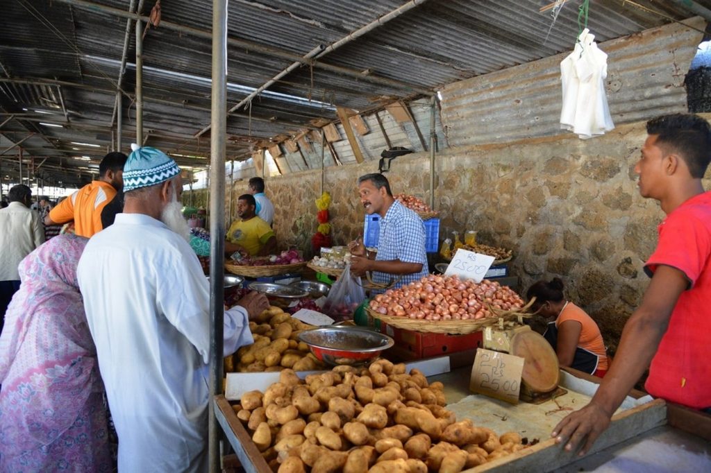 The Goodlands market in the north of Mauritius Mythic Suites & Villas