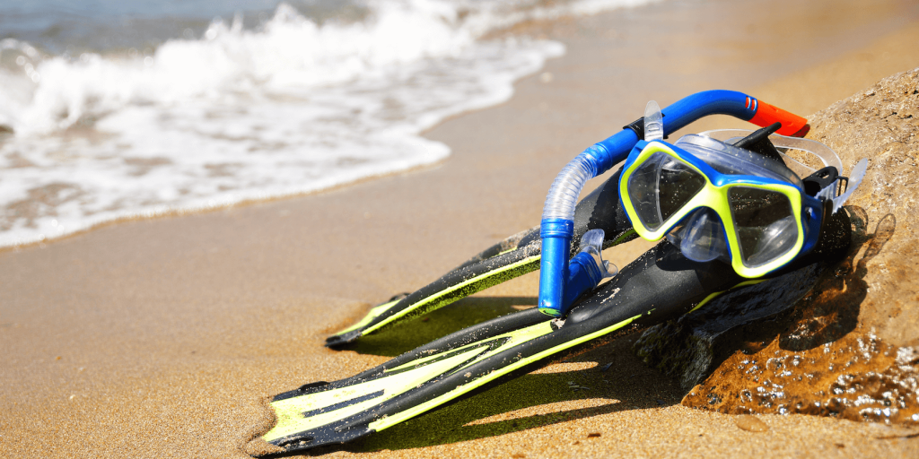 snorkling a l'ile maurice 