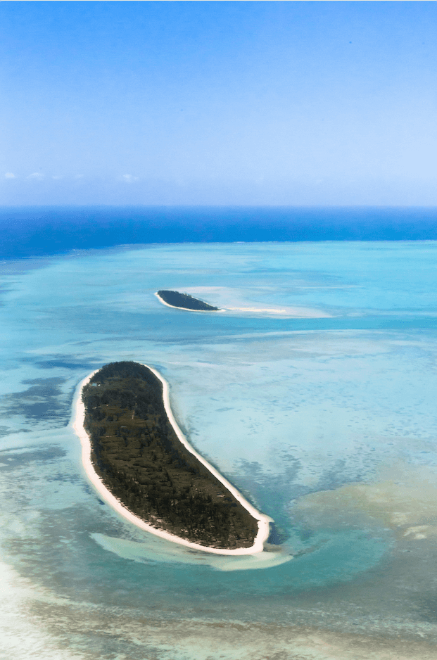 ile rodrigues vue du dessus