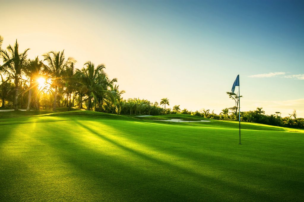 pratique du golf durant l'hiver a l'ile maurice