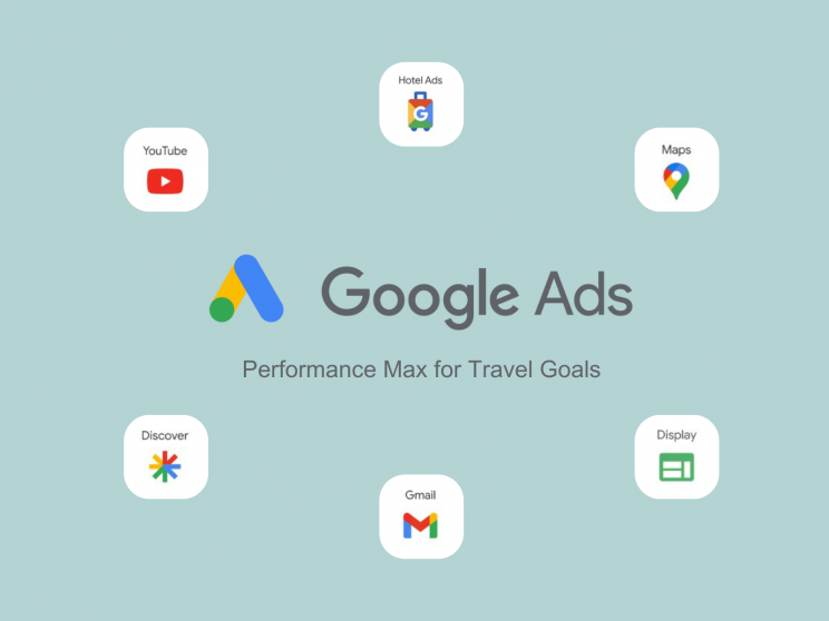 Google Ads Performance for travel goals 